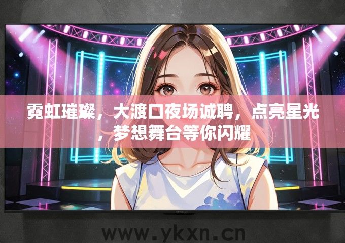 霓虹璀璨，大渡口夜场诚聘，点亮星光，梦想舞台等你闪耀